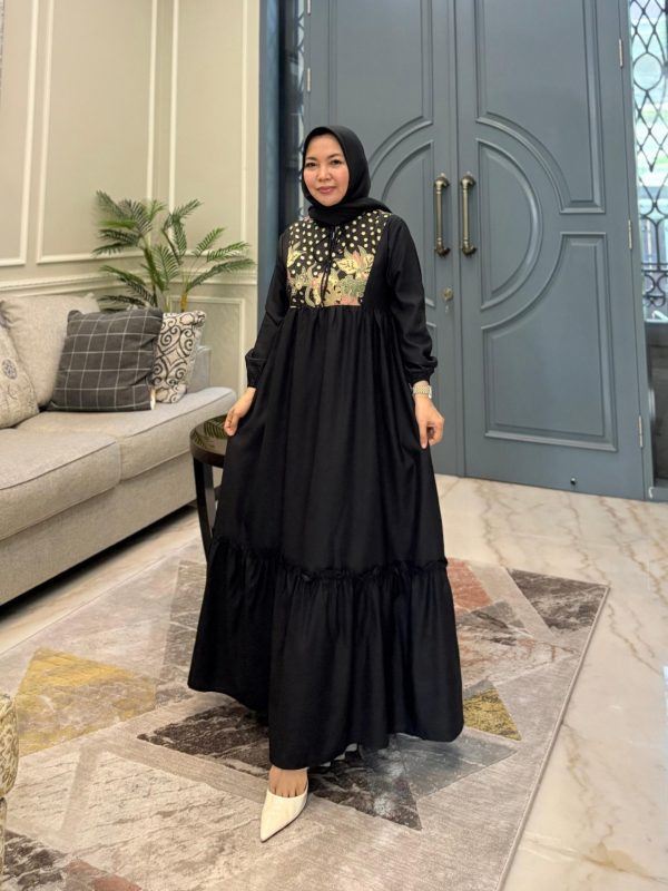 Safira Batik Dress - Gambar 8